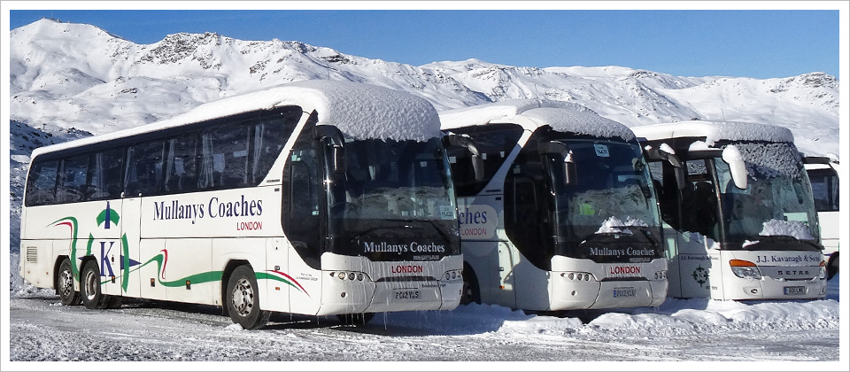 Mullanys Coaches away on ski