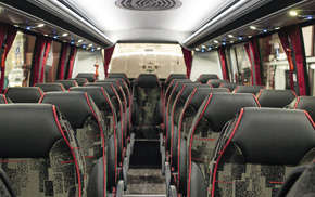 33 seat interior