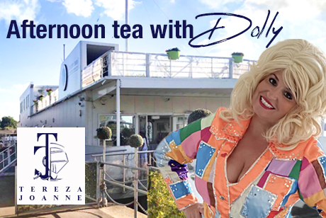 Afternoon tea with Dolly